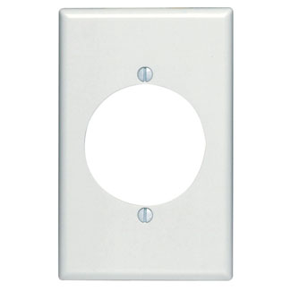 1G Range/Dryer Receptacle Plate