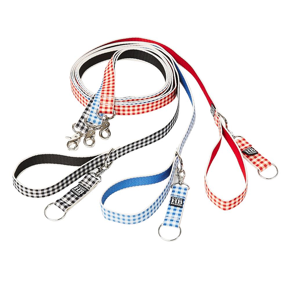 Farmhouse Check Leash - Multiple Colors / Sizes