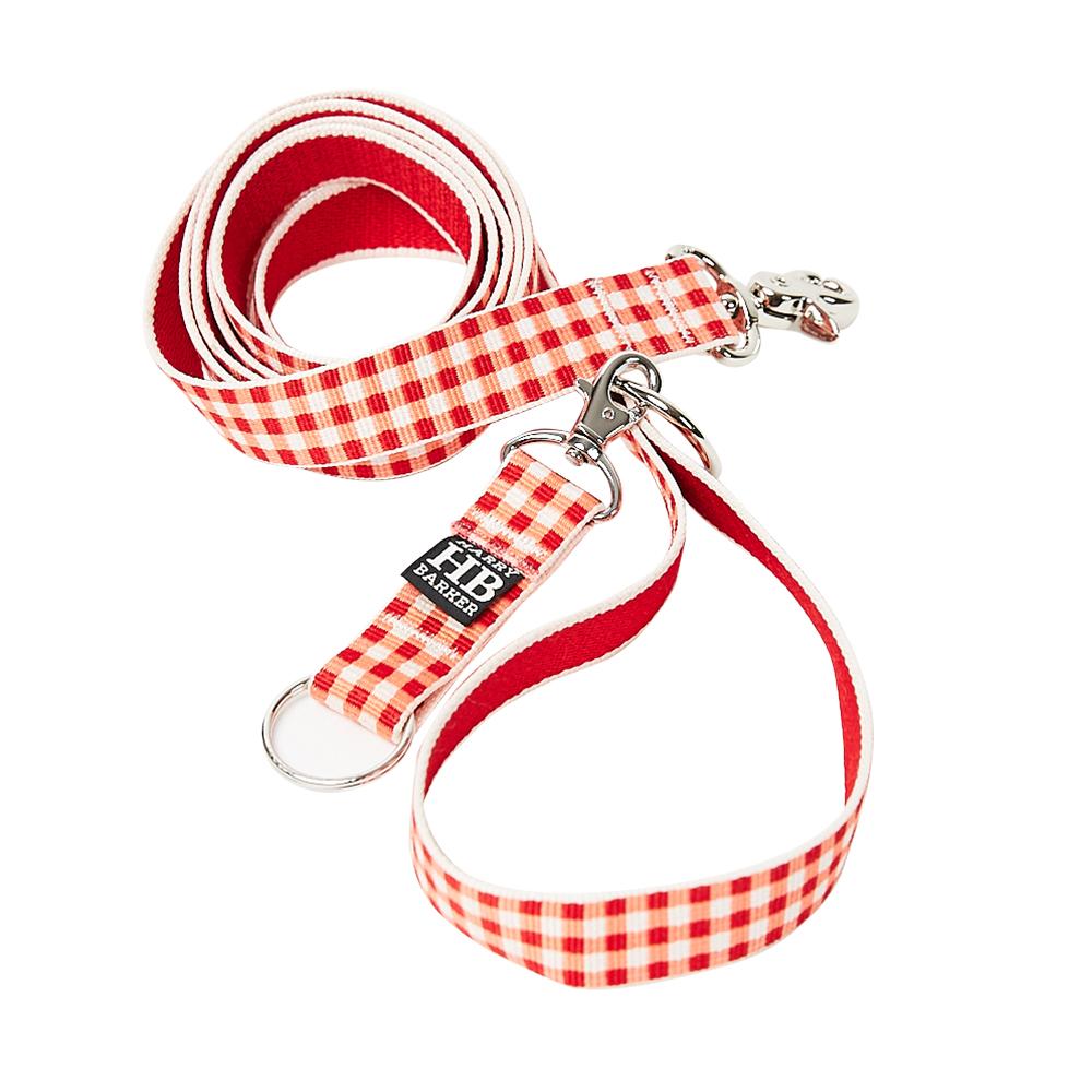 Farmhouse Check Leash - Multiple Colors / Sizes