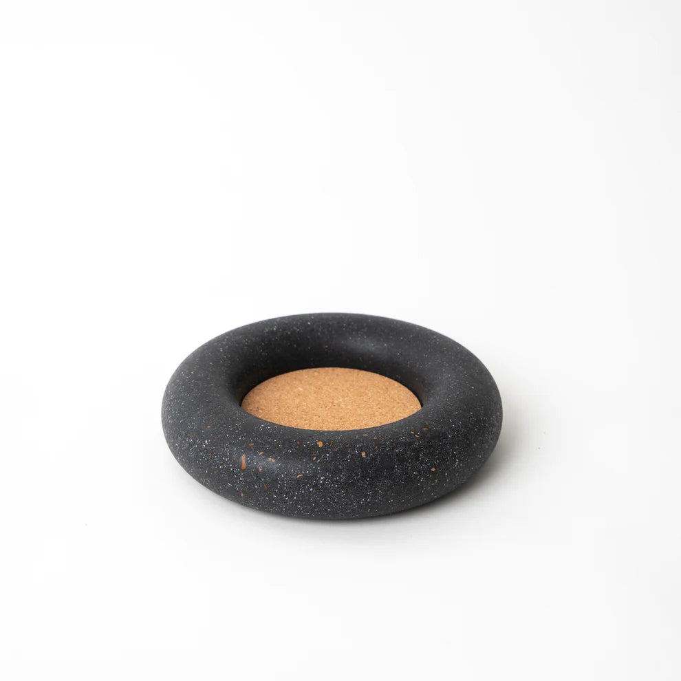Wine Bottle Coasters - Black