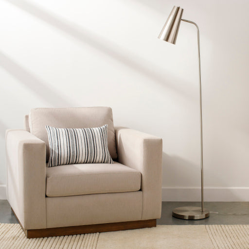 66" Tanner Floor Lamp - Nickel