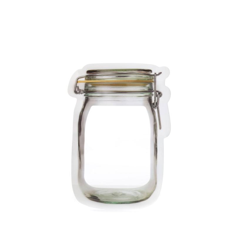 Zipper Mason Jar Bag