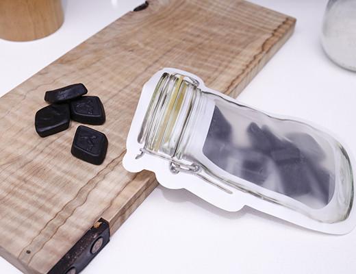 Zipper Mason Jar Bag