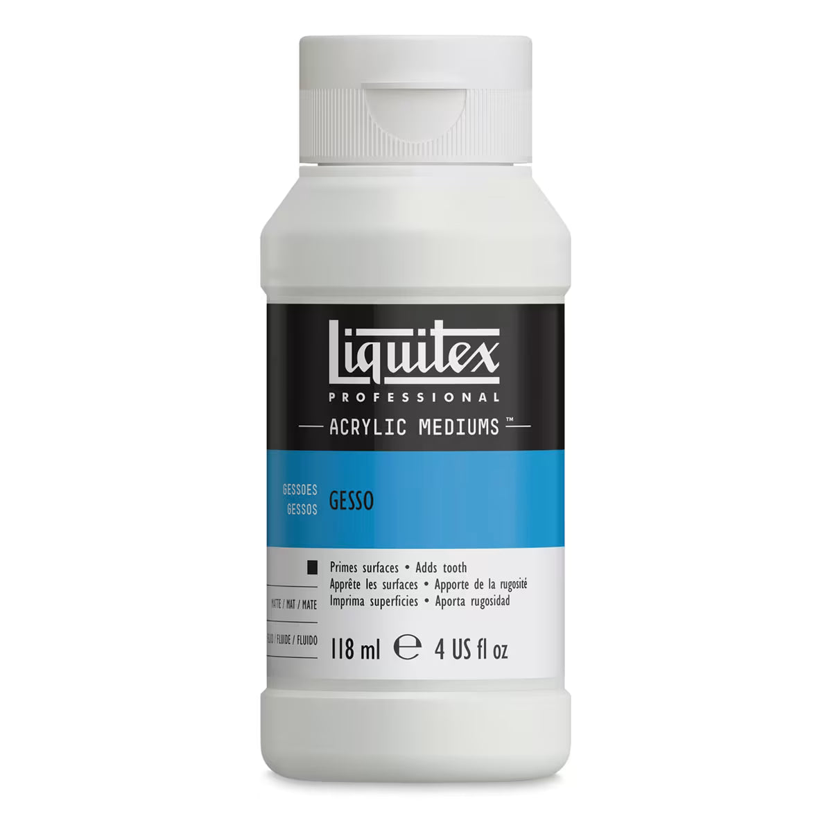 LQ Pro Gesso, 4oz/White