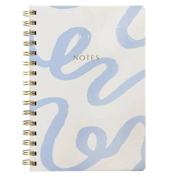 Blue Swirl Notes Journal