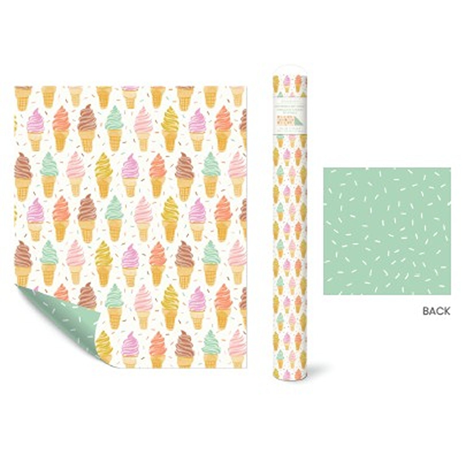 Cool & Creamy Gift Wrap