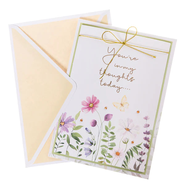 Wildflowers & Butterflies Card