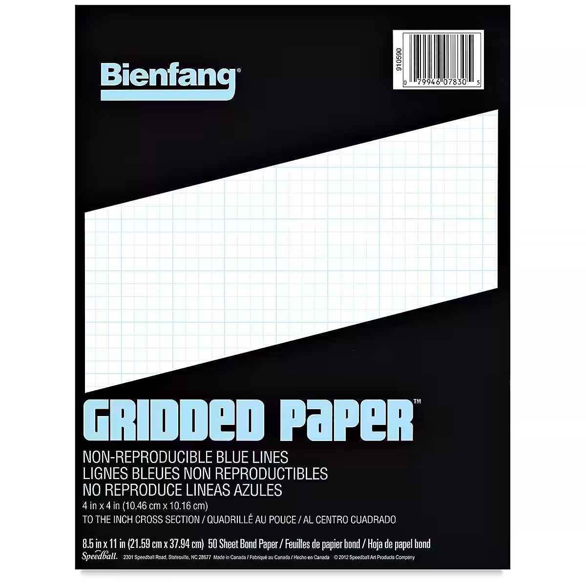 Bienfang, 8.5x11 Gridded Sheet