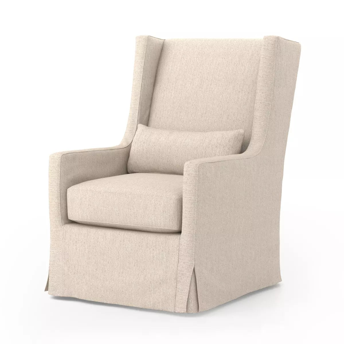 Swivel Wing Chair -Jette Linen