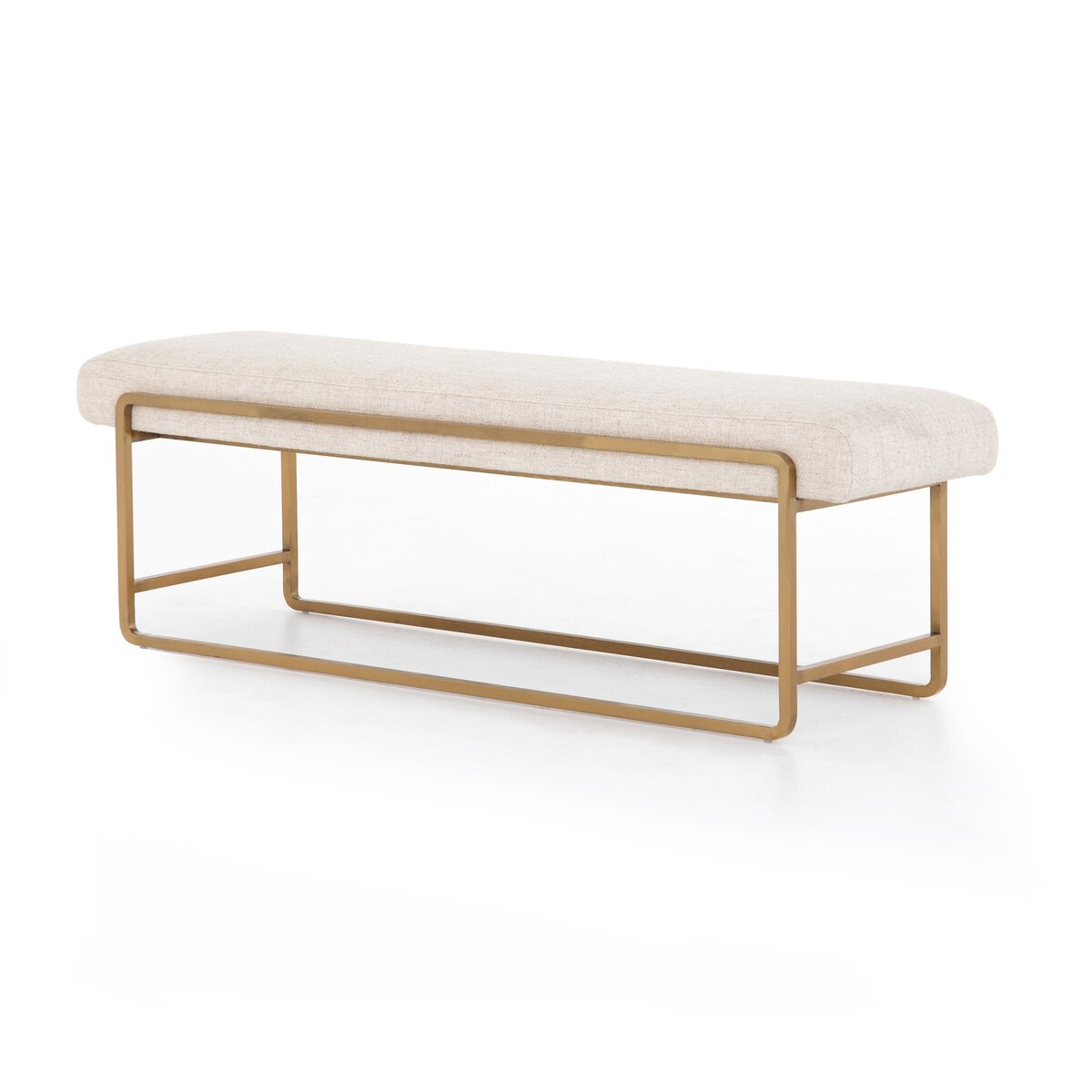 Sled Bench - Thames Cream