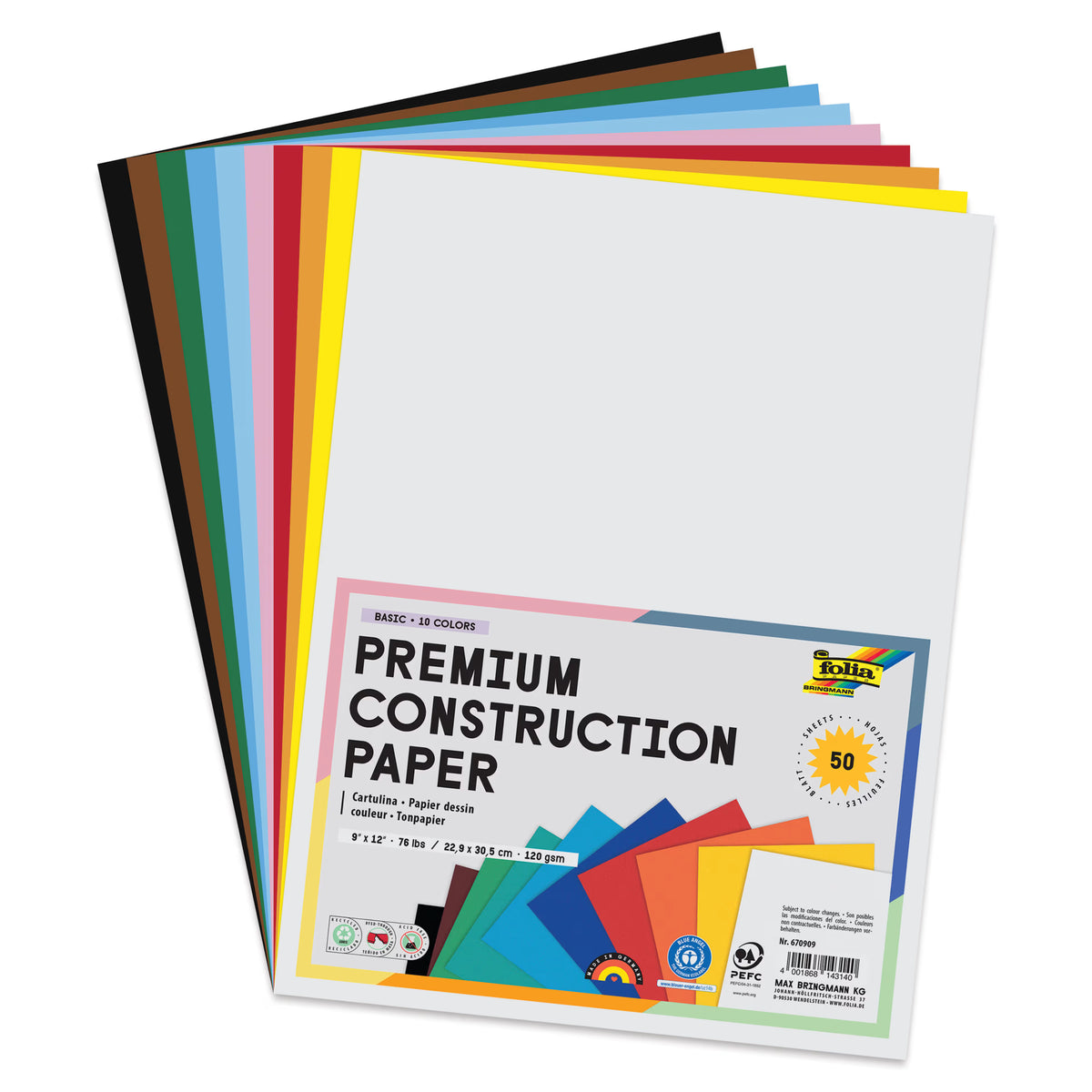 Folia Construction Paper