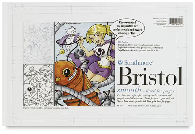 SM Seq. Bristol Pad, 11x17