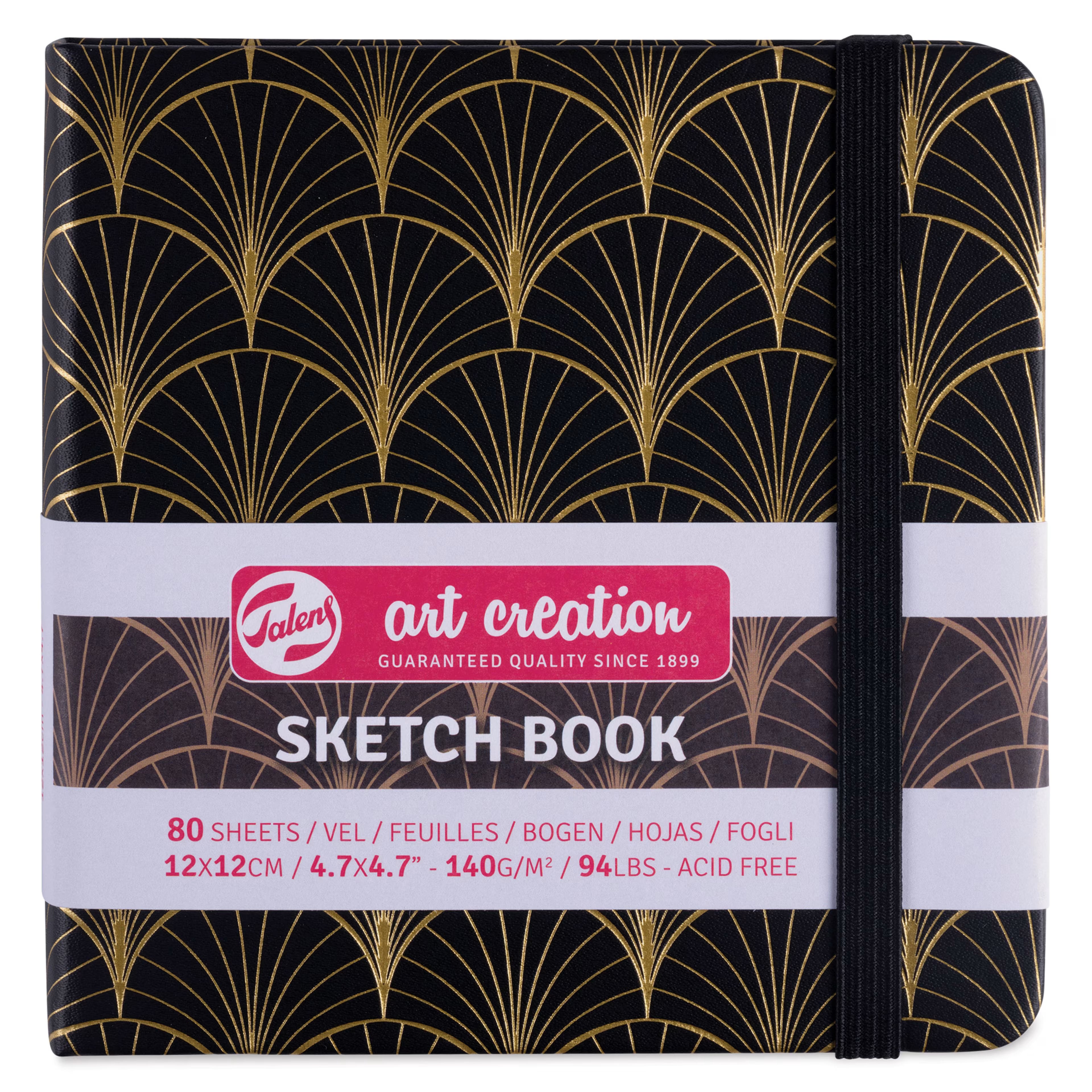 Talens Sketchbook,4.7x4.7/DECO