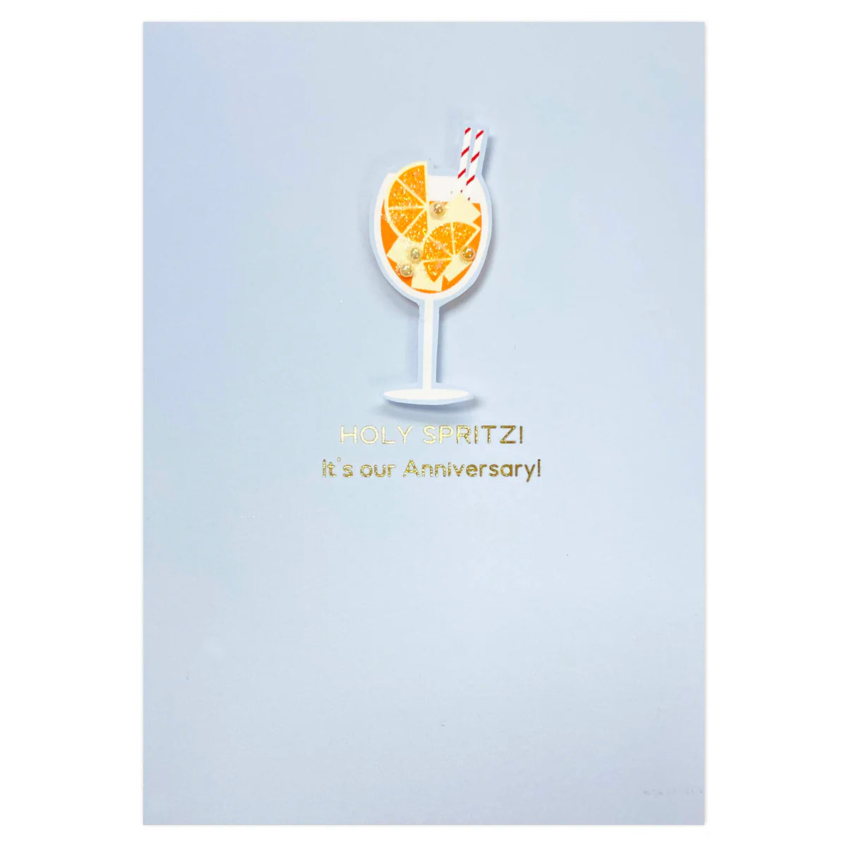 Holy Spritz Anniversary Card