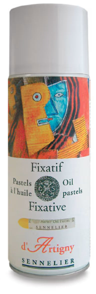 Spray Fixative/Oil Pastel