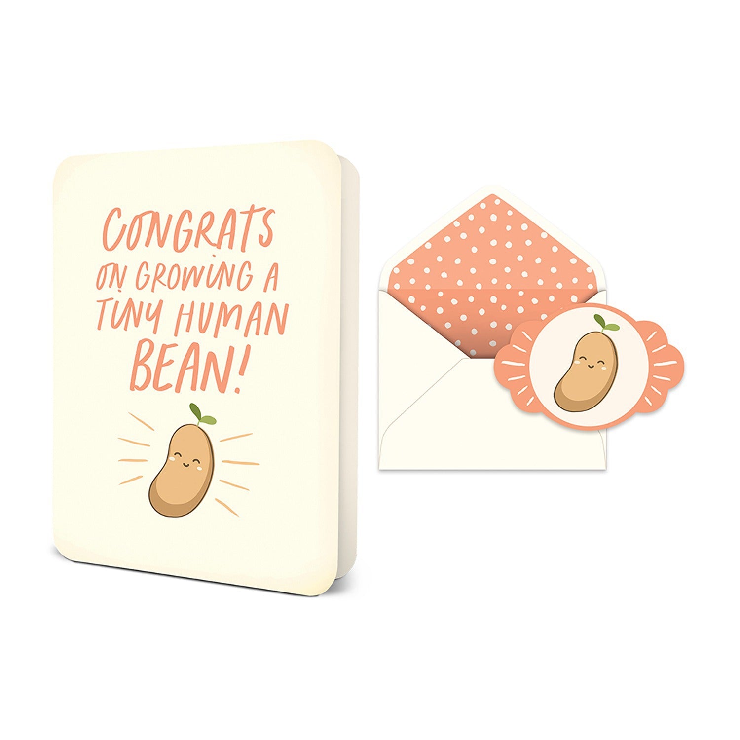 Tiny Human Bean Card