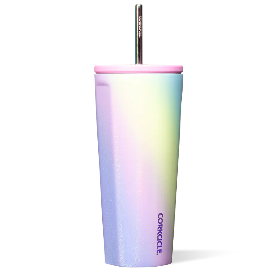 24oz Cold Cup, Rainbow Unicorn