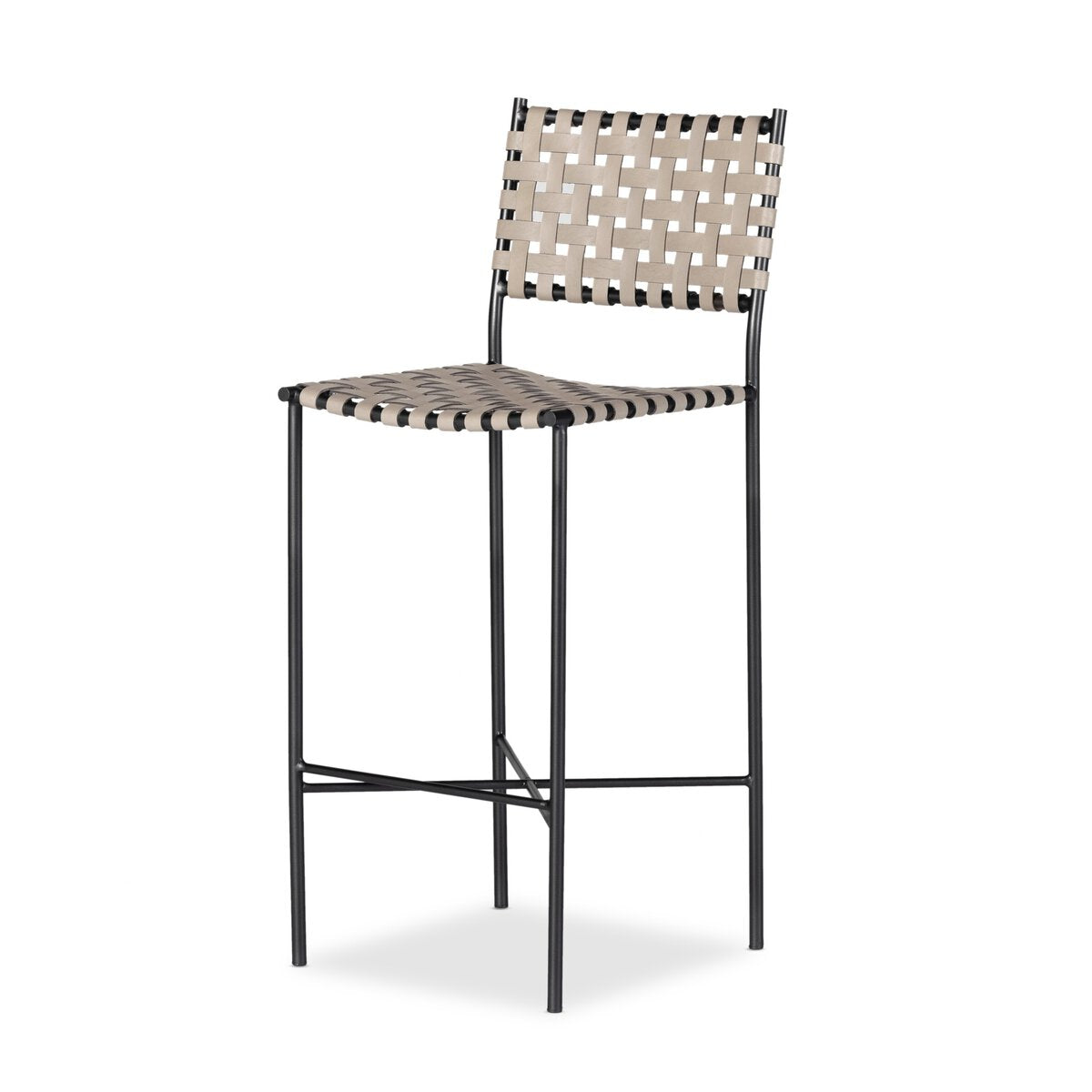 Garza Bar Stool - Smoke Grey