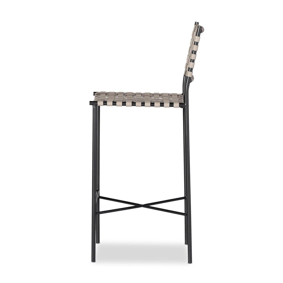 Garza Bar Stool - Smoke Grey