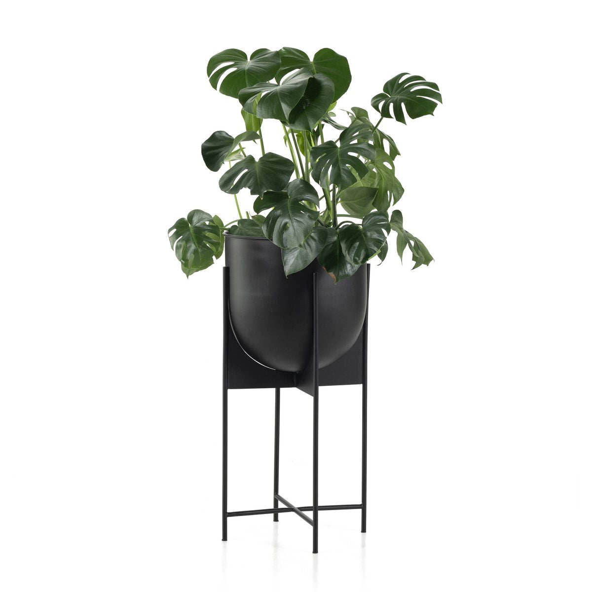 Elroy Planter, Satin Black