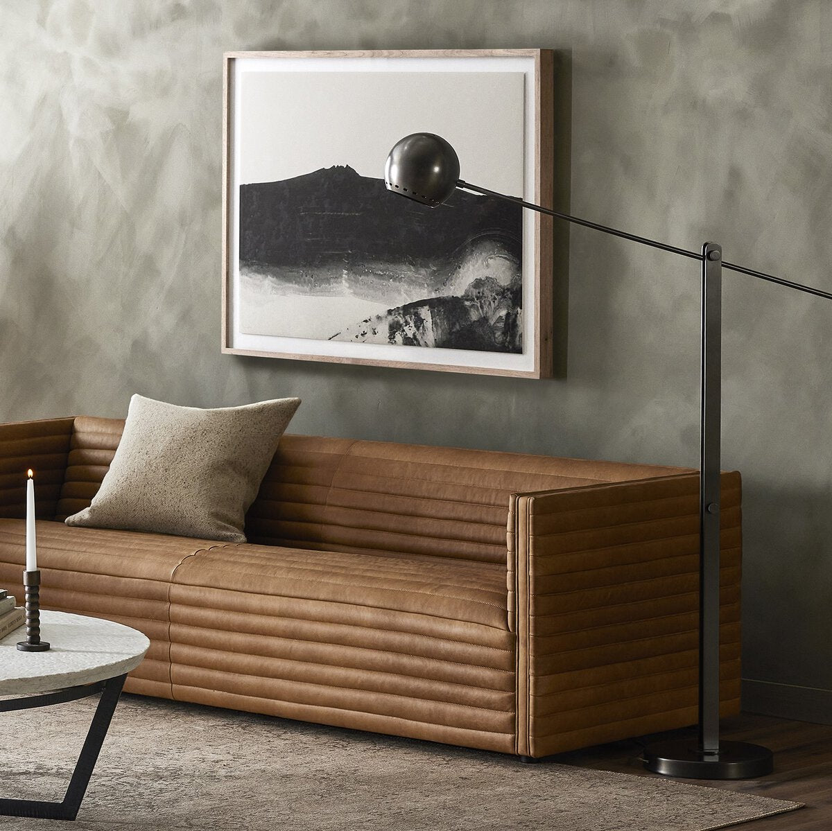 Torin Floor Lamp, D.A.Brass