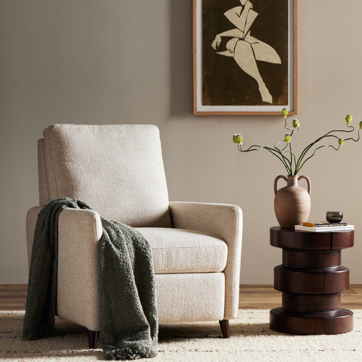 Wallen Recliner - Nova Taupe