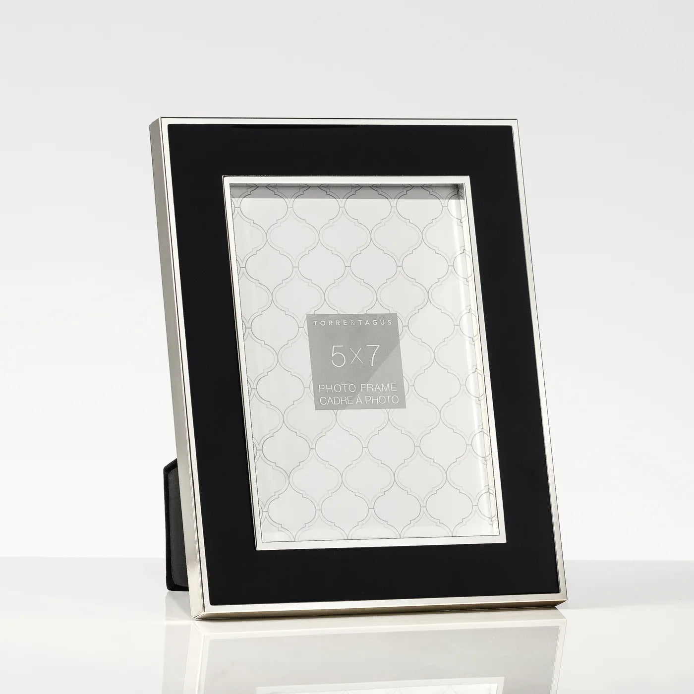 Regis Gold Trim Blk Frame 5x7