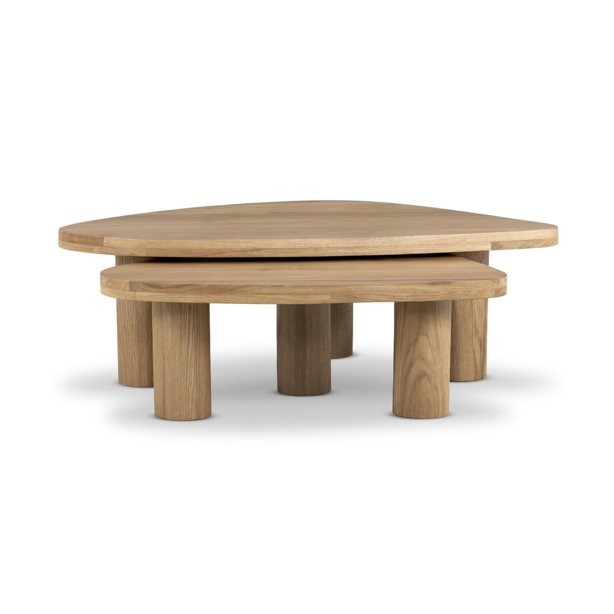 Zion Nesting Table, Nat. Oak