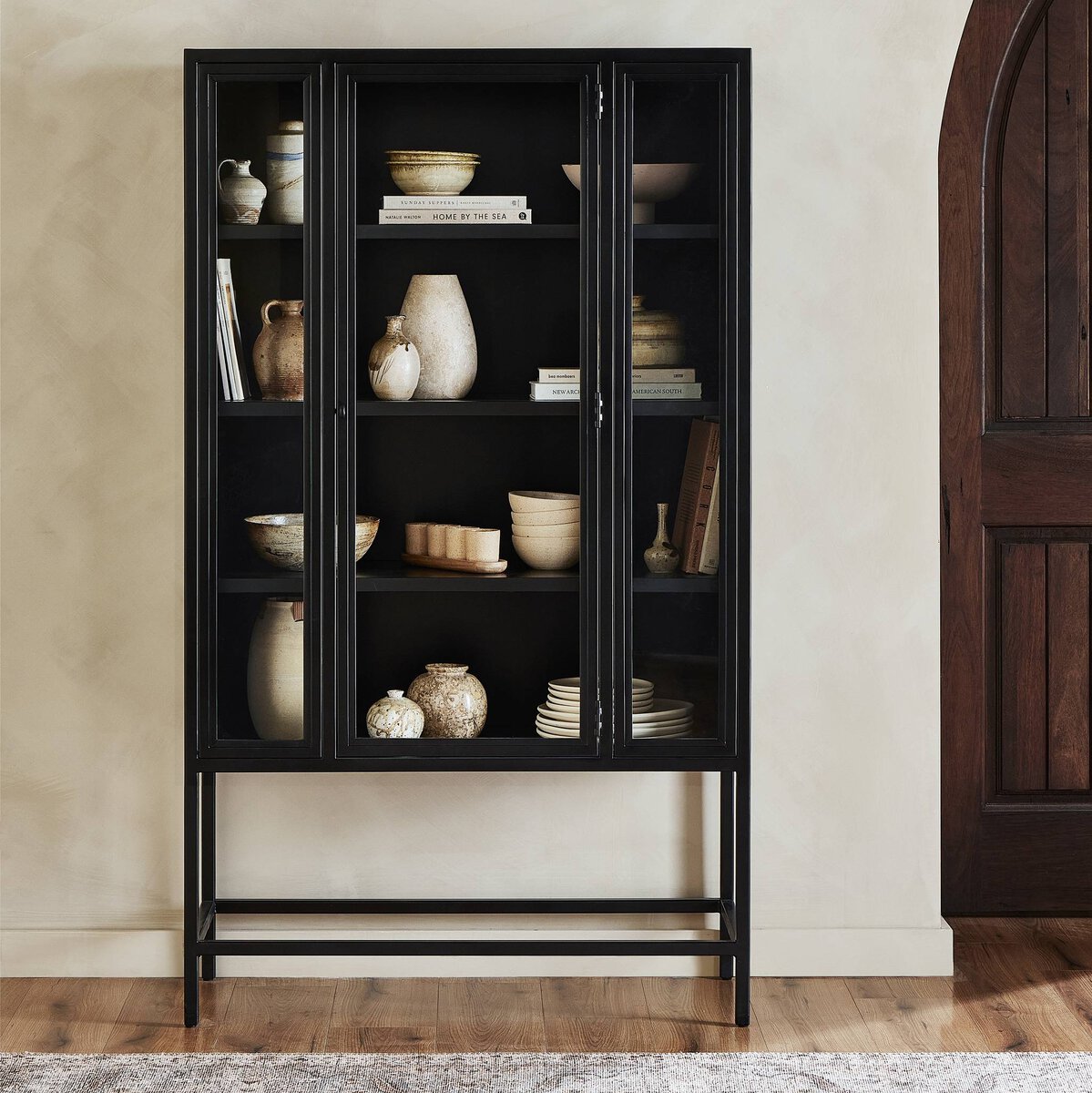 Longmont Black Cabinet