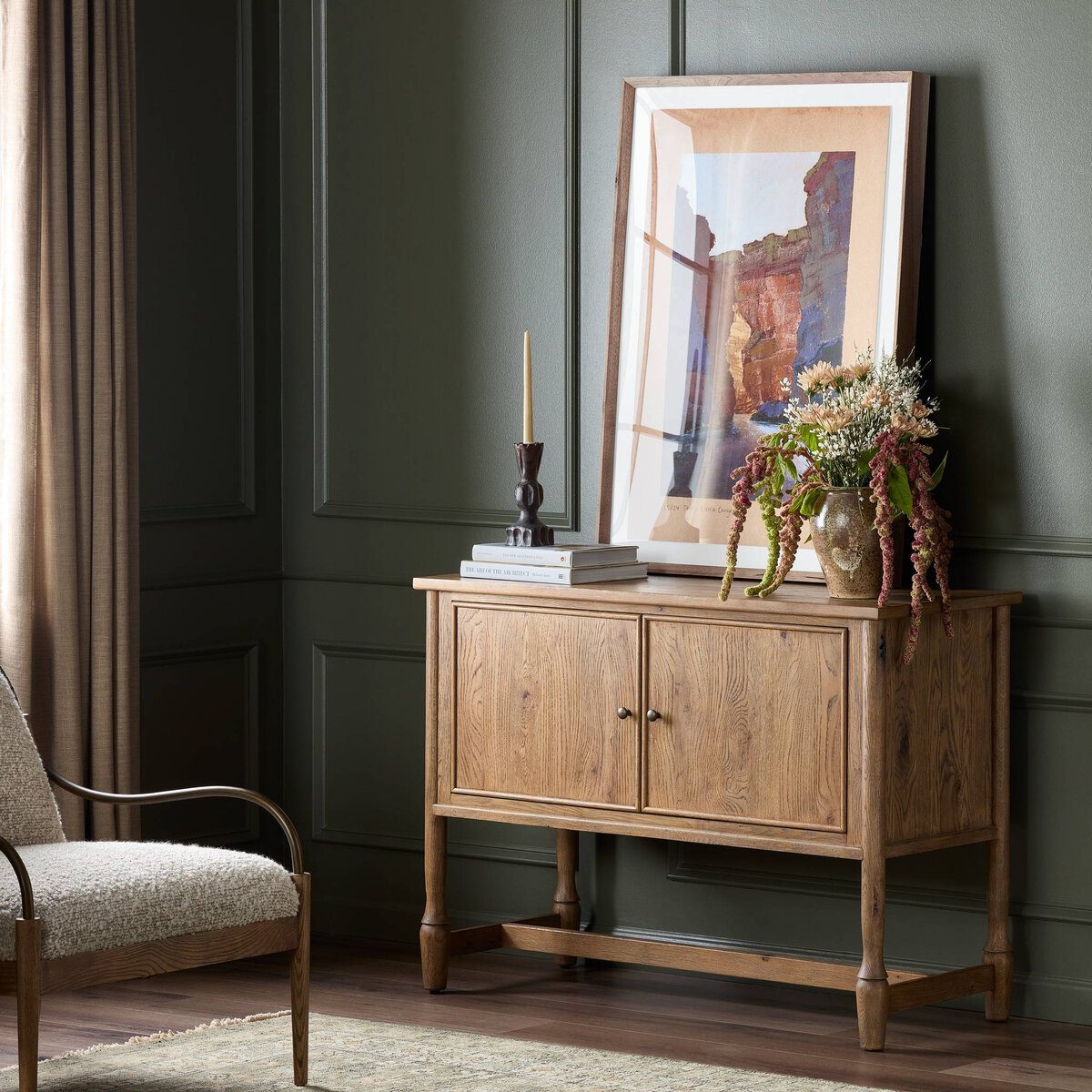 Bari Sideboard, 46" Oak