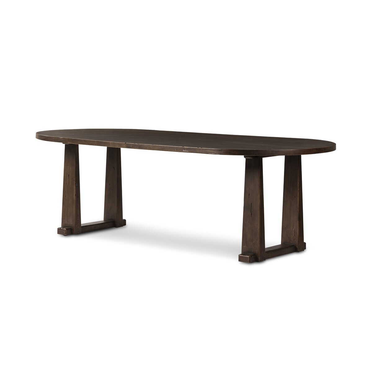 Ayla Worn Oak Dining Table