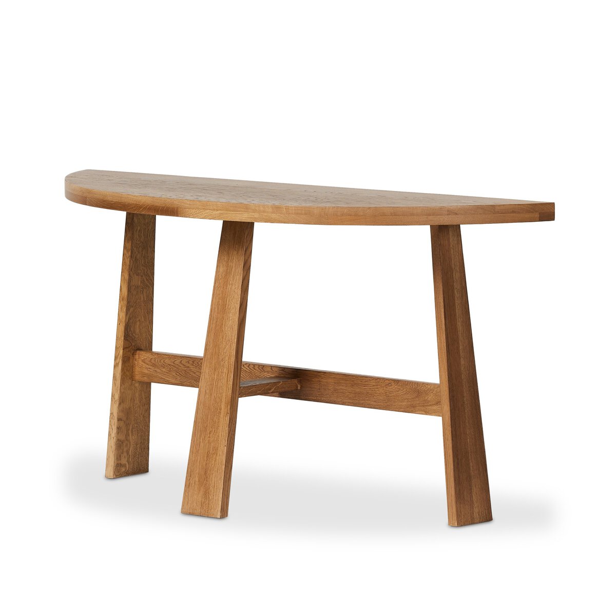 Fara Console Table, Light Oak