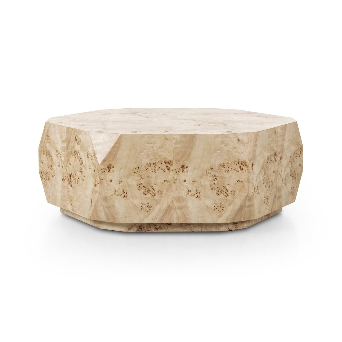 Elena Coffee Table, Light Burl