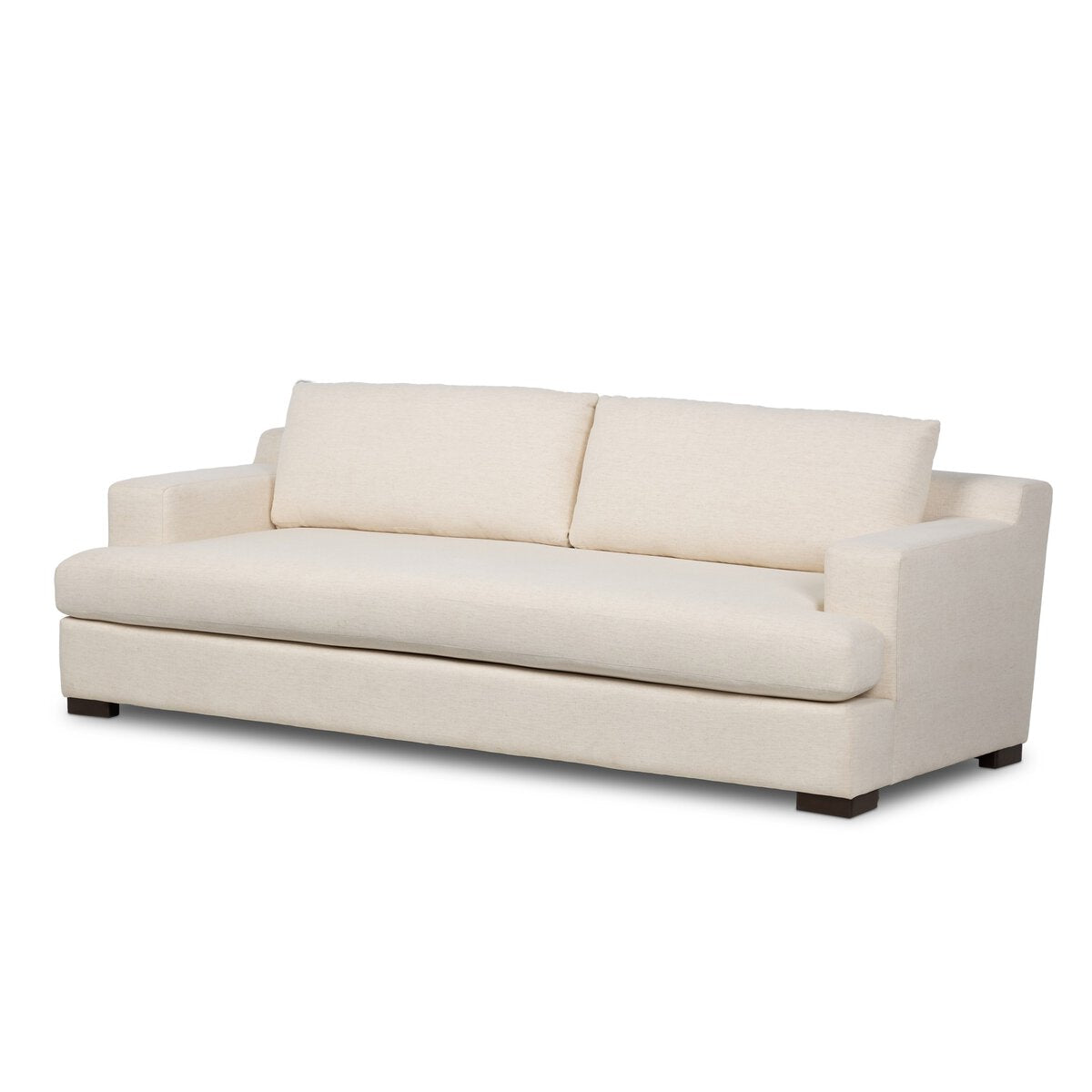 Crispin Sofa, 96" Crypton Snow