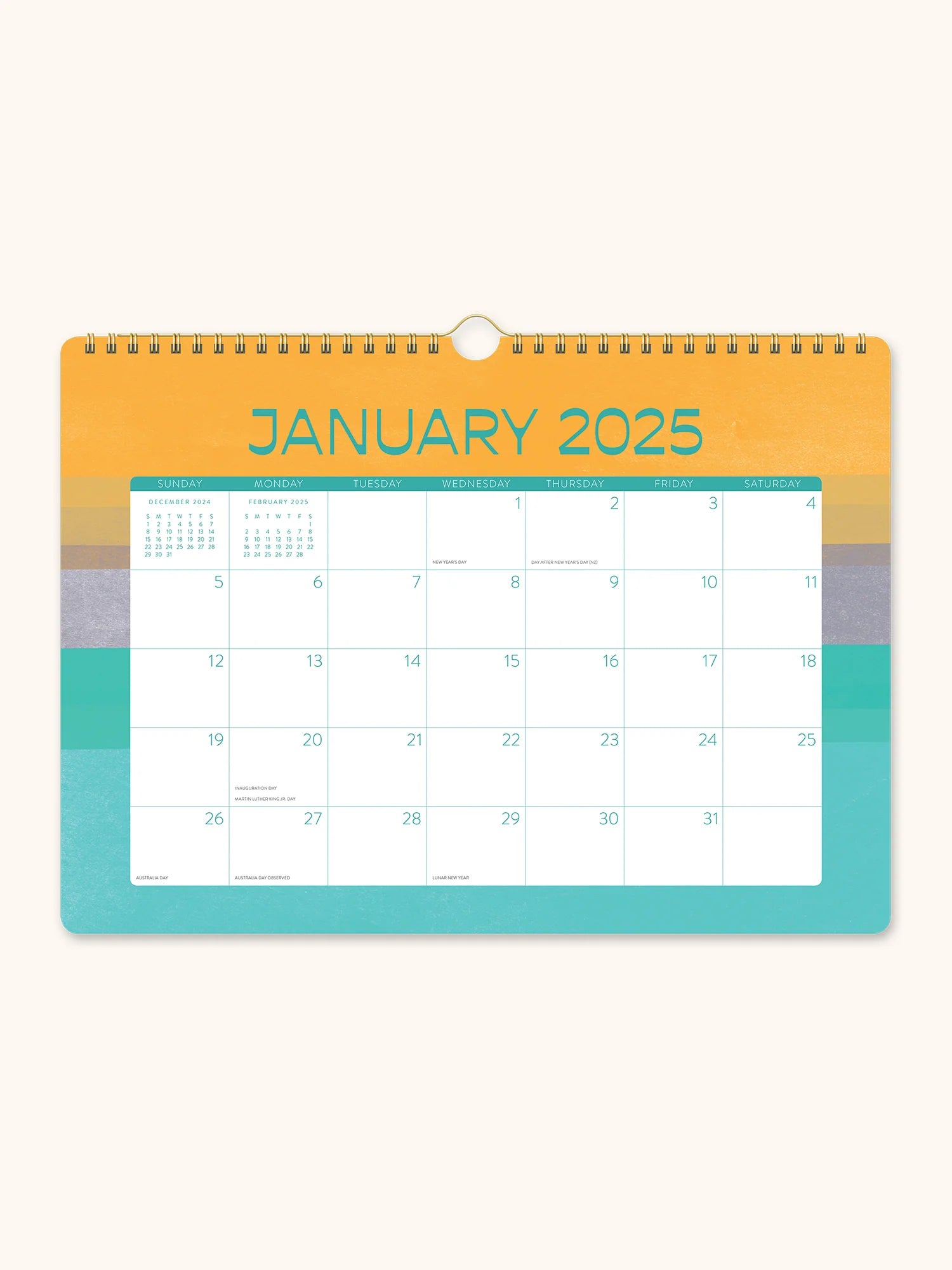 2025 ColorTheory Wall Calendar