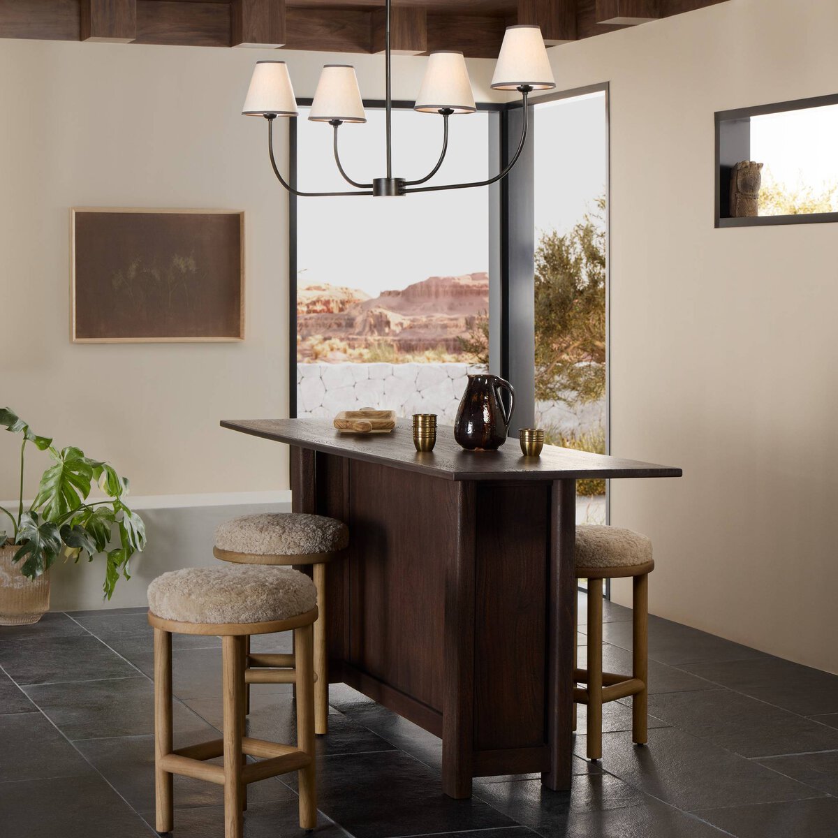 Canton Bar/Counter, Brown