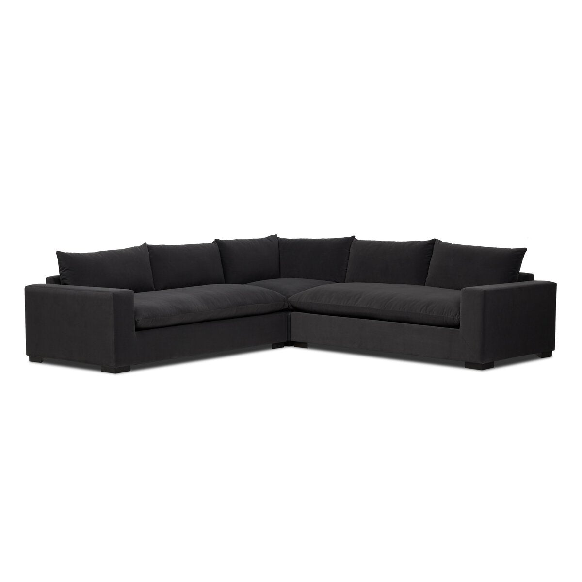 Grant 3PC Sec w/Arms, Charcoal