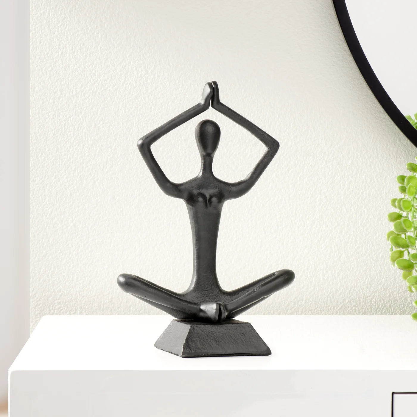 Zen Blk Yoga Decor - Arms Up