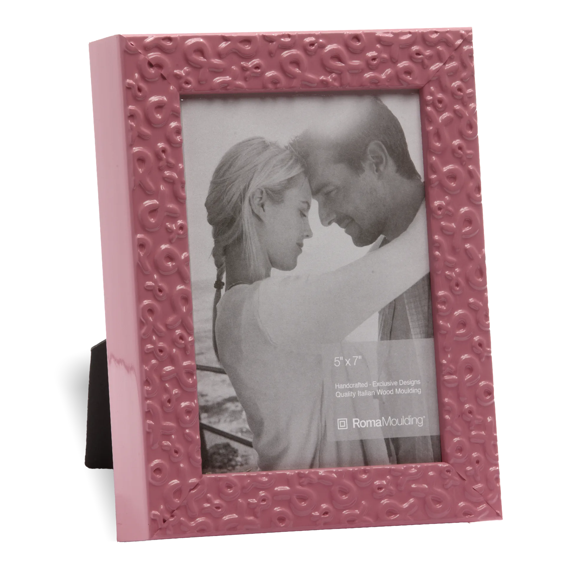 4x6 Pink Ribbon Frame