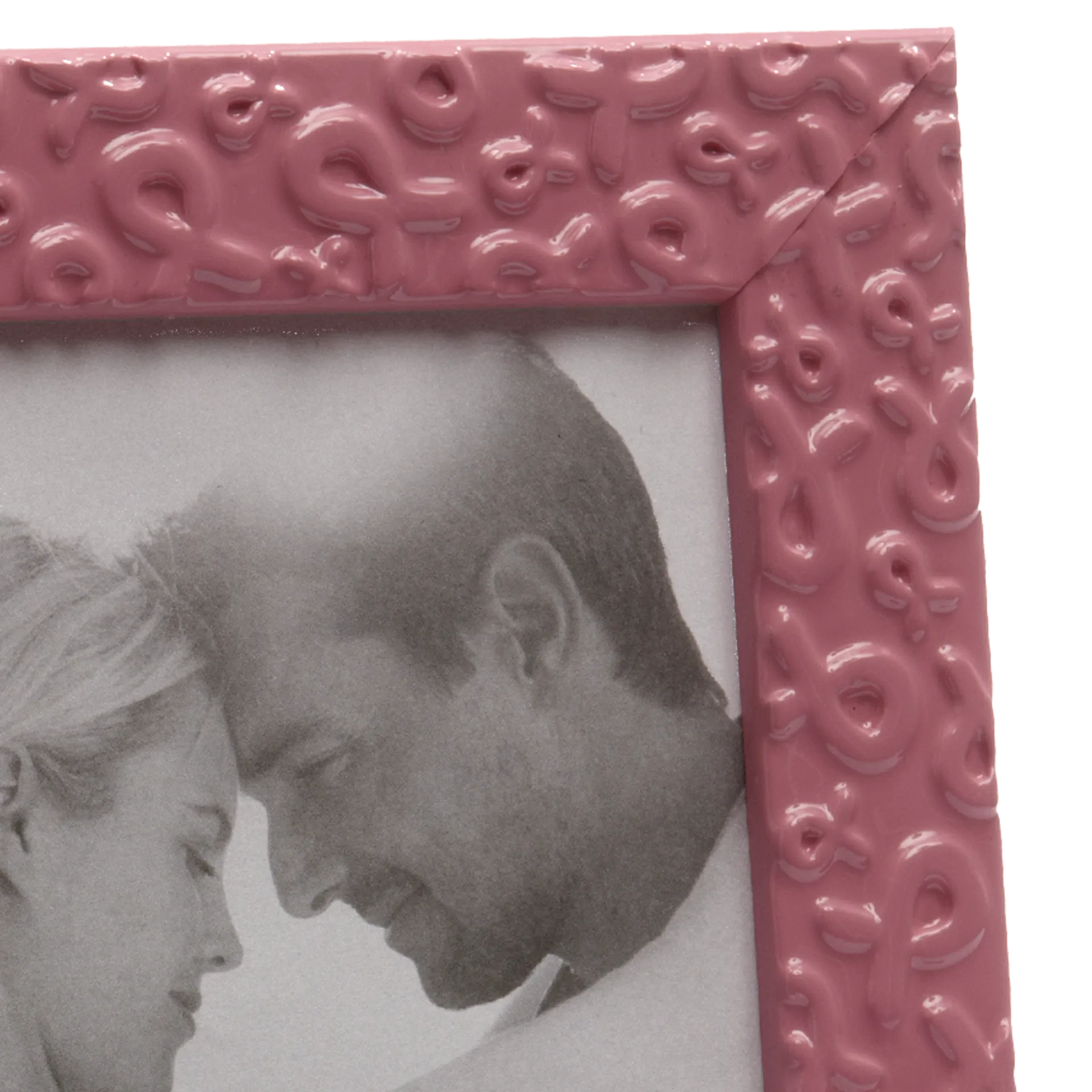 4x6 Pink Ribbon Frame