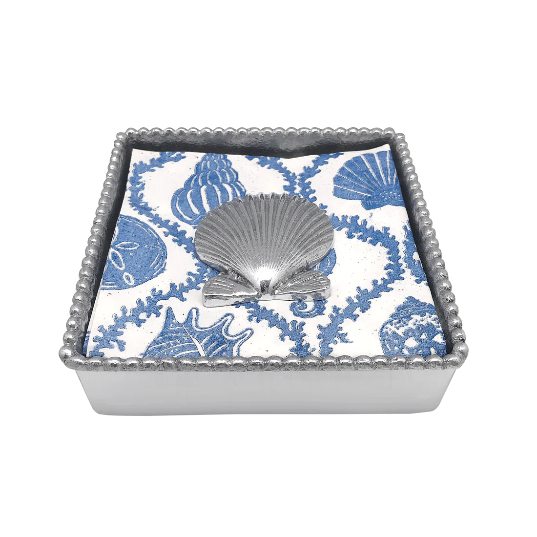 Scallop Shell Napkin Box