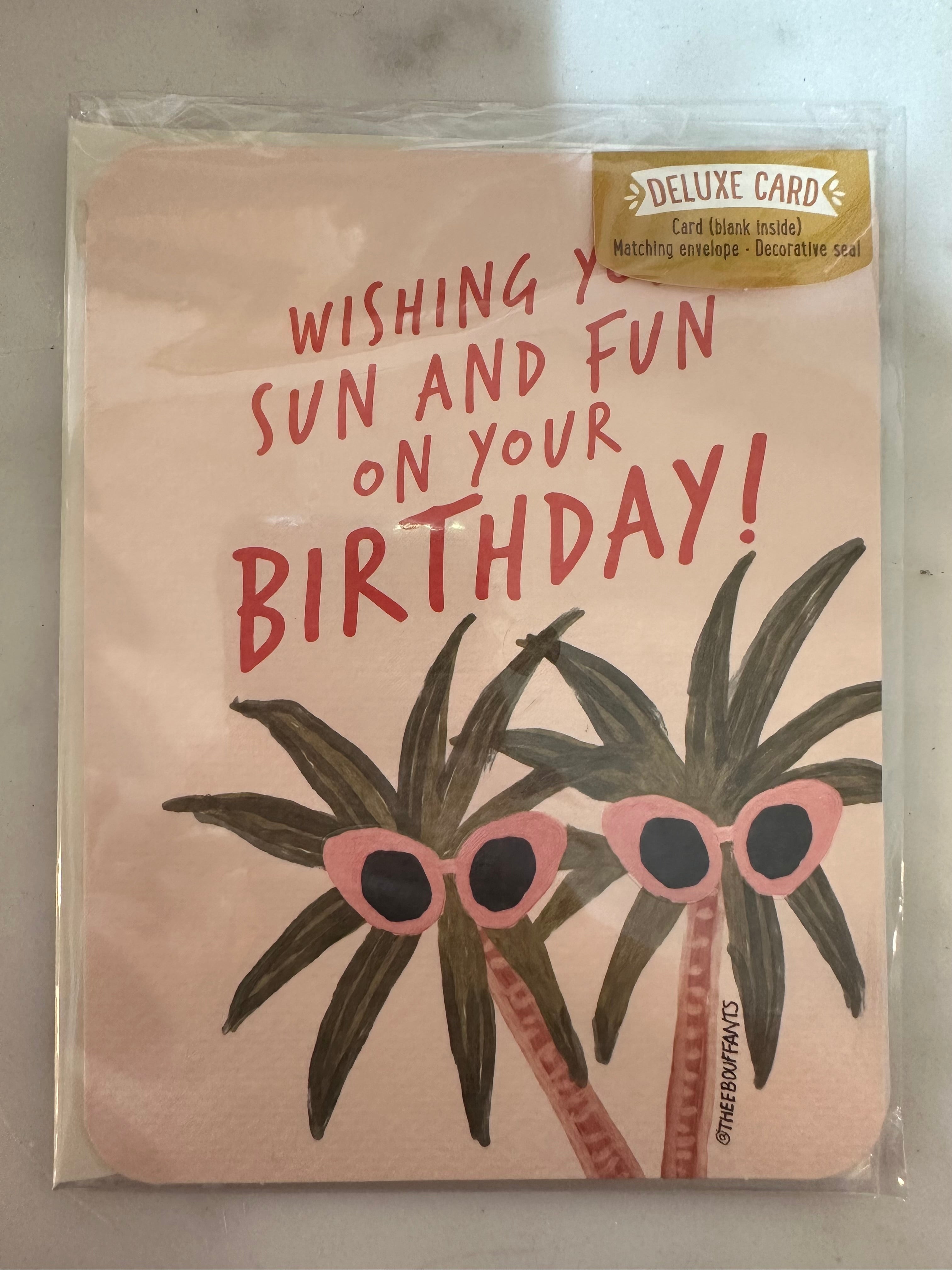 Wishing You Sun & Fun Card