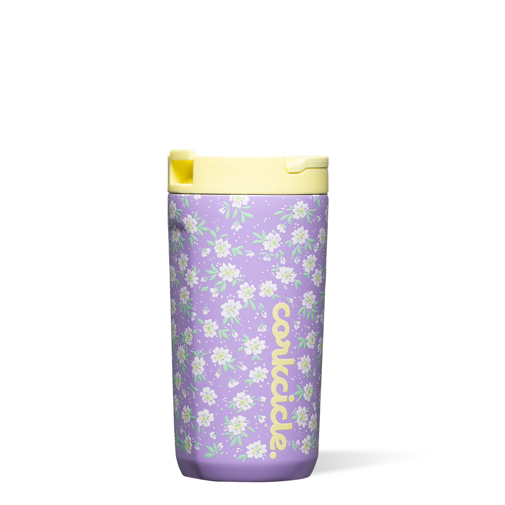 12oz Kids Cup - Floral Lilac