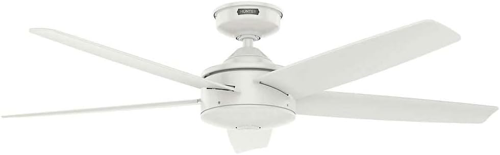 Tidal Ridge 52" White Ext Fan