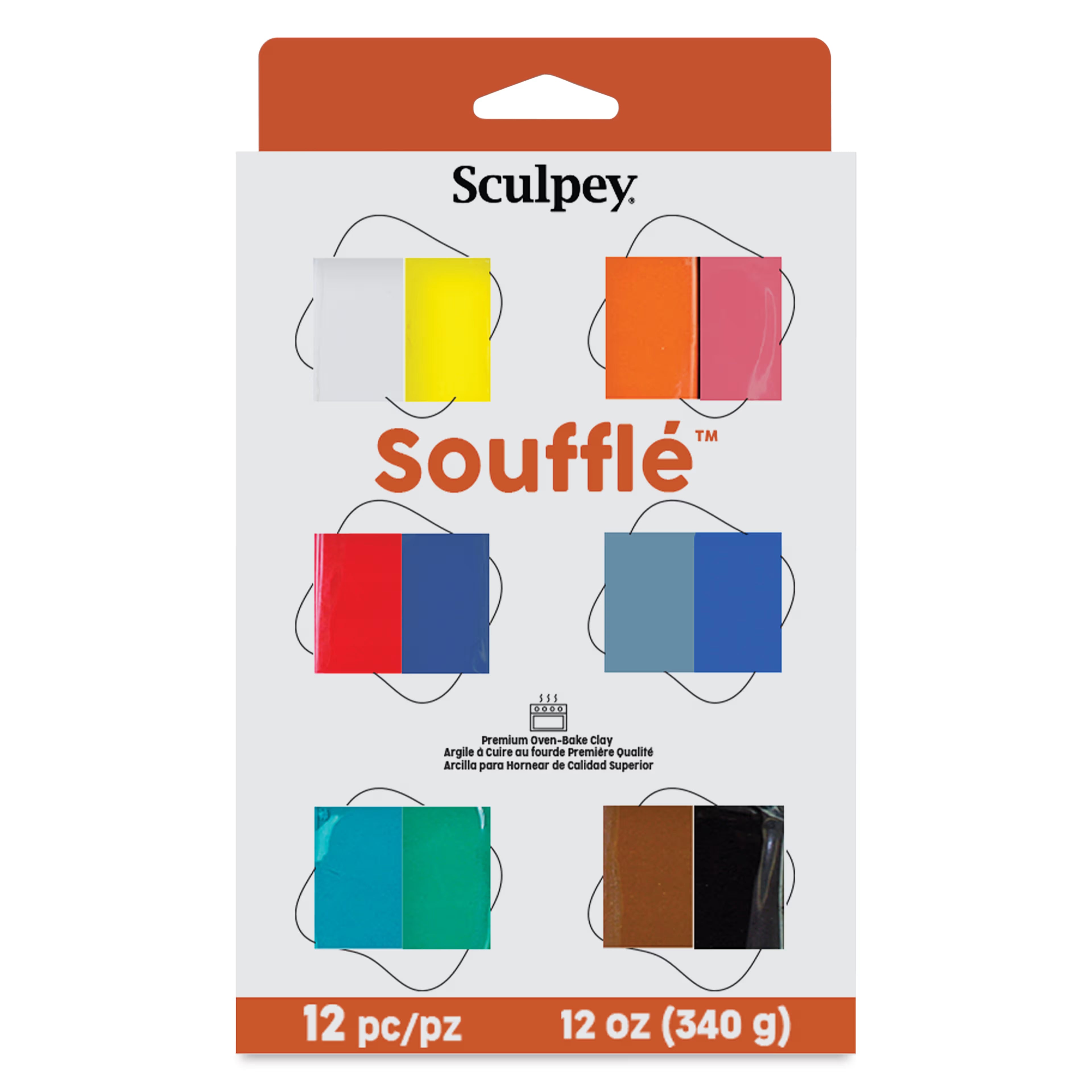 Sculpey Souffle, Set/12