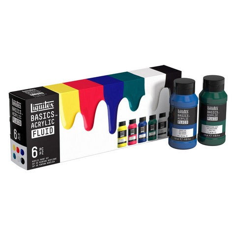 St/6 Liquitex Basics Acrylics