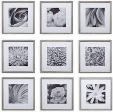 9 Piece Square Gallery Set - Greywash