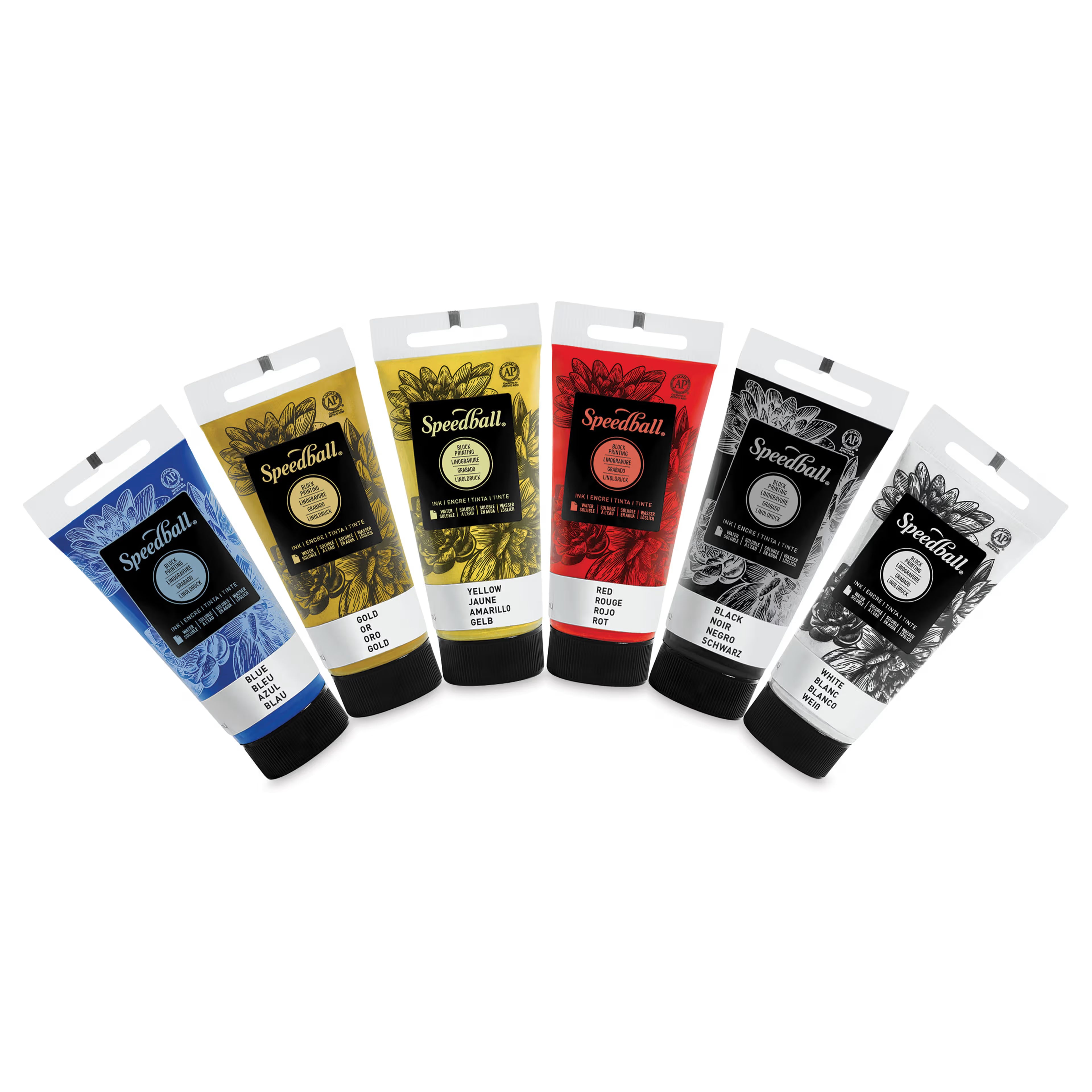 Block Printing Ink, St/6/1.5oz