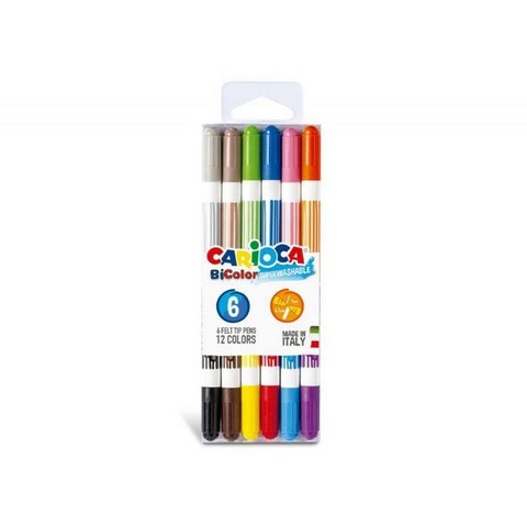 Carioca, Bicolor Marker/6pk