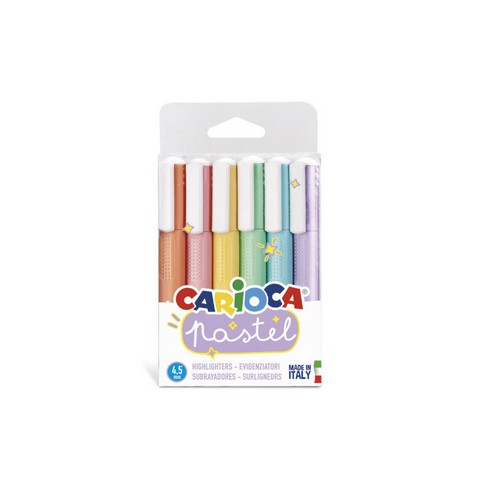 Carioca, Pastel Highlight/6pk